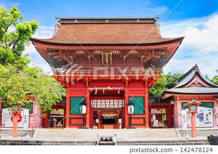 Mount Fuji Hongu Sengen Taisha Shrine Tower Gate Fujinomiya City Mount Fuji Hongu Sengen Taisha Shrine Tower Gate Fujinomiya City 142478124