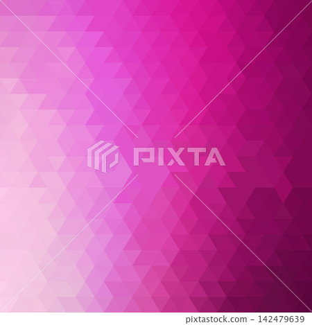 Abstract geometric background with a texture of triangles in pink and magenta tones. EPS 10 Abstract geometric background with a texture of triangles in pink and magenta tones. EPS 10 142479639