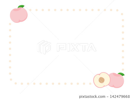 一款簡約可愛的桃子相框 一款簡約可愛的桃子相框 142479668
