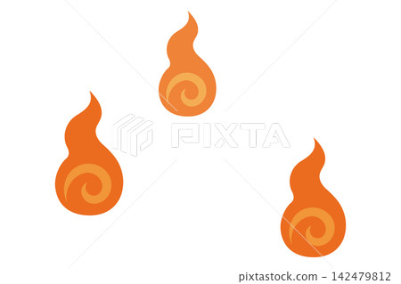 Fireball, Will-o'-the-wisp, Red, Illustration Fireball, Will-o'-the-wisp, Red, Illustration 142479812