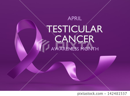cancer, ribbon, 3d 142481537