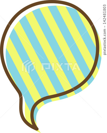 Individual speech bubble icons with patterns Individual speech bubble icons with patterns 142481803