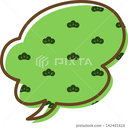 Individual speech bubble icons with patterns Individual speech bubble icons with patterns 142481828