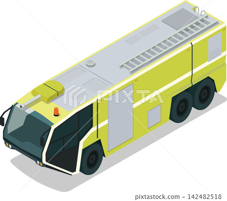 Aviation fire department emergency vehicle 142482518