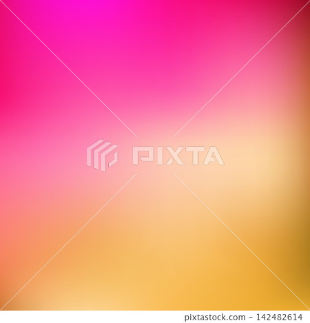 Bright pink and yellow gradient abstract background smooth color transition vector illustration. eps 10 Bright pink and yellow gradient abstract background smooth color transition vector illustration. eps 10 142482614
