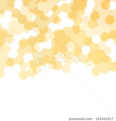 Abstract yellow geometric background with hexagons for your design, banners, and presentations. eps 10 Abstract yellow geometric background with hexagons for your design, banners, and presentations. eps 10 142482617