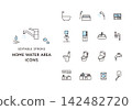 Icon set related to plumbing Icon set related to plumbing 142482720