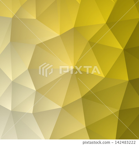 Abstract geometric background of triangles in golden and yellow tones vector illustration. eps 10 Abstract geometric background of triangles in golden and yellow tones vector illustration. eps 10 142483222