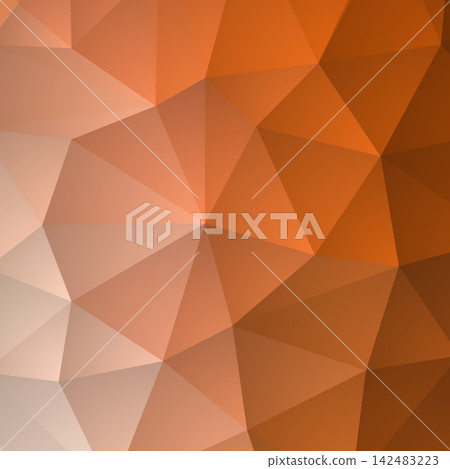 Warm abstract geometric background of large triangles in orange and terracotta tones. eps 10 Warm abstract geometric background of large triangles in orange and terracotta tones. eps 10 142483223