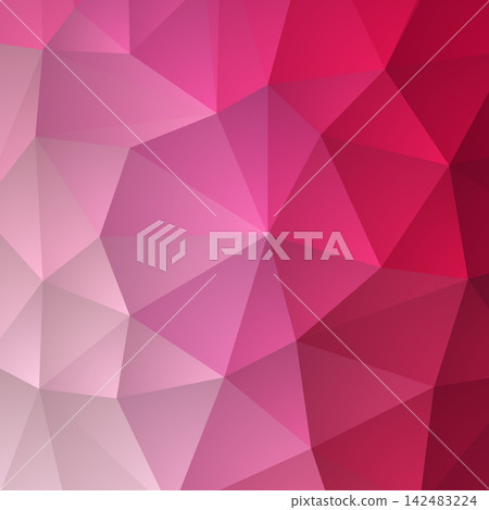 Abstract geometric background made of large triangles in pink and crimson tones. eps 10 Abstract geometric background made of large triangles in pink and crimson tones. eps 10 142483224