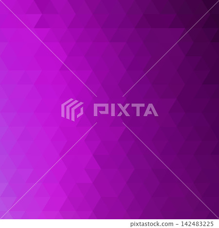 Rich abstract geometric background of triangles in purple and magenta tones for design. eps 10 Rich abstract geometric background of triangles in purple and magenta tones for design. eps 10 142483225