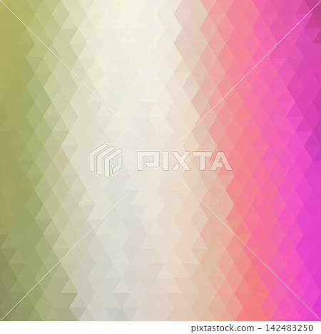 Stylish abstract polygonal background with a soft gradient from olive to bright pink color. eps 10 Stylish abstract polygonal background with a soft gradient from olive to bright pink color. eps 10 142483250