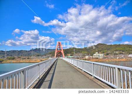 [Shizuoka Prefecture] Hamana Lake Cycling Road, Miotsukushi Bridge 142483333