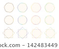 A simple frame set 142483449