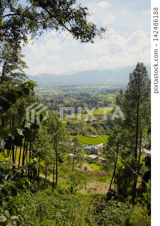 View from a hilltop in Changu Narayan, Nepal View from a hilltop in Changu Narayan, Nepal 142486188