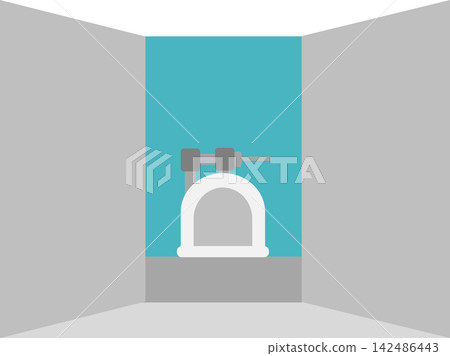Toilet illustration Toilet illustration 142486443