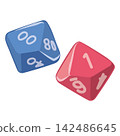 Dice vector illustration 142486645