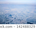 Sky seen from an airplane 142488329