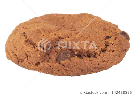 Chocolate Biscuit isolated on white background Chocolate Biscuit isolated on white background 142488556