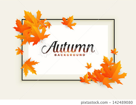 beautiful autumn background with text space beautiful autumn background with text space 142489080