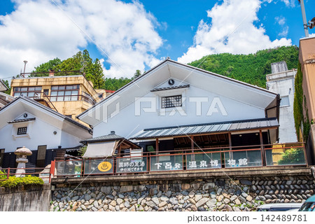 Scenery of a hot spring town [Gero Onsen Hot Spring Museum] (Gero City, Gifu Prefecture) 142489781