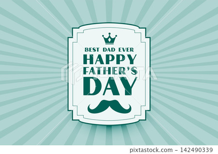 retro style happy fathers day background design retro style happy fathers day background design 142490339