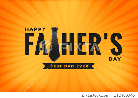 happy fathers day best dad ever yellow background happy fathers day best dad ever yellow background 142490340