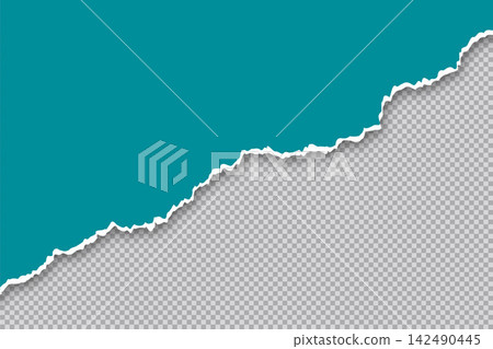 torn ripped paper sheet edge transparent background torn ripped paper sheet edge transparent background 142490445