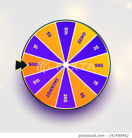 roulette fortune spin wheel of luck design roulette fortune spin wheel of luck design 142490482