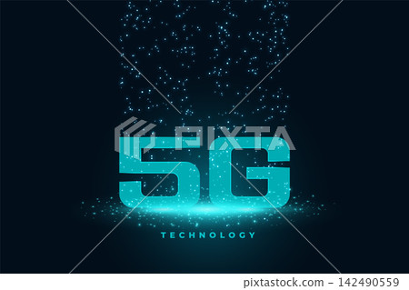fith generation 5G technology concept techno background design fith generation 5G technology concept techno background design 142490559