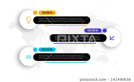 lower third style three business infographic template lower third style three business infographic template 142490636