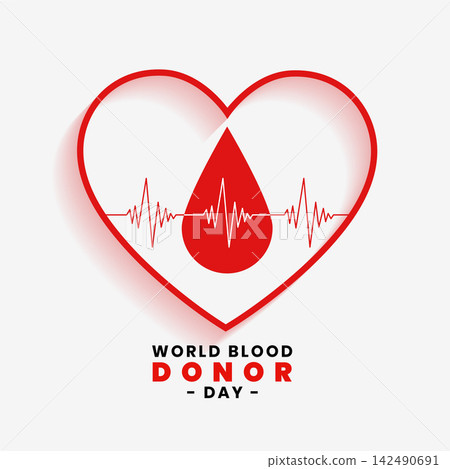 save blood concept for world blood donor day save blood concept for world blood donor day 142490691