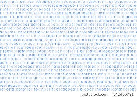 binary code white background with floating numbers binary code white background with floating numbers 142490781
