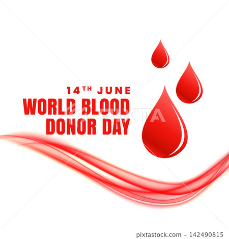 14th june world blood donor day concept poster 14th june world blood donor day concept poster 142490815
