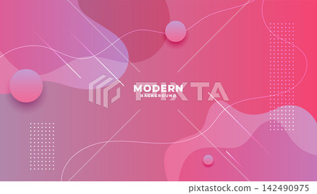 stylish pink shade fluid gradient modern background stylish pink shade fluid gradient modern background 142490975