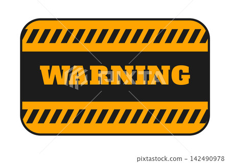 warning signage with black stripes background design warning signage with black stripes background design 142490978