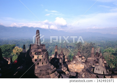 Borobudur remains Borobudur remains 142491971