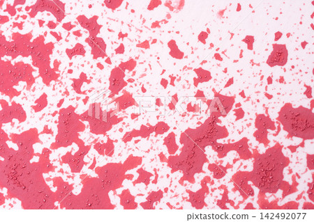 A texture suitable for New Year's cards, with red spots scattered on a white background. A texture suitable for New Year's cards, with red spots scattered on a white background. 142492077