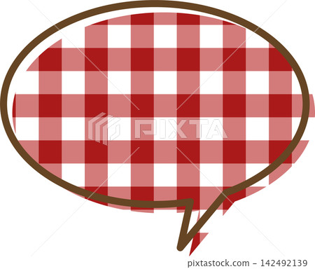 Individual speech bubble icons with patterns Individual speech bubble icons with patterns 142492139