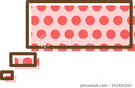 Individual speech bubble icons with patterns Individual speech bubble icons with patterns 142492205