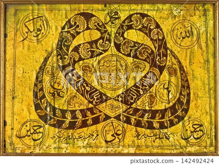 art nouveau ornamental vintage pattern in art nouveau style art nouveau ornamental vintage pattern in art nouveau style 142492424
