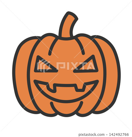 Halloween Jack-o'-lantern icon Halloween Jack-o'-lantern icon 142492766