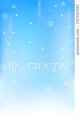 美麗的雪花背景插圖 美麗的雪花背景插圖 142492985