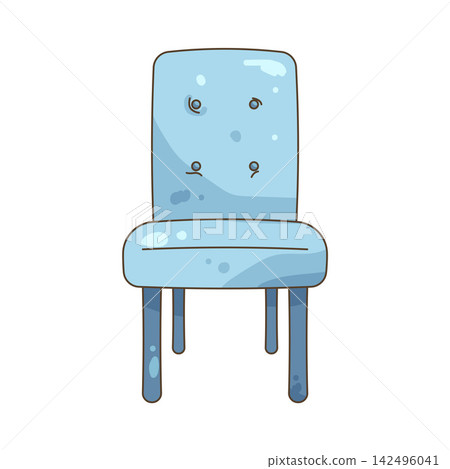 Illustration of dining chair 142496041