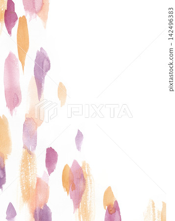 A frame of nuanced watercolor art A frame of nuanced watercolor art 142496383