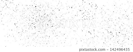 Sprayed particle dot seamless texture. Splashed splattered grain backdrop. Repeated snow noise background. Scattered distressed sand dust grit speckle wallpaper. Vector mottles, specks, flecks overlay Sprayed particle dot seamless texture. Splashed splattered grain backdrop. Repeated snow noise background. Scattered distressed sand dust grit speckle wallpaper. Vector mottles, specks, flecks overlay 142496435