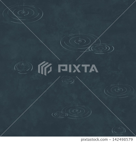 Seamless pattern background of ripples spreading across the water's surface at night Seamless pattern background of ripples spreading across the water's surface at night 142498579
