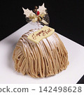 聖誕蛋糕白朗峰 142498628