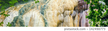 Thermal springs San Filippo, Tuscany, Italy Thermal springs San Filippo, Tuscany, Italy 142498773