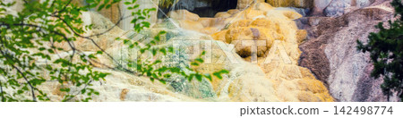 Thermal springs San Filippo, Tuscany, Italy Thermal springs San Filippo, Tuscany, Italy 142498774